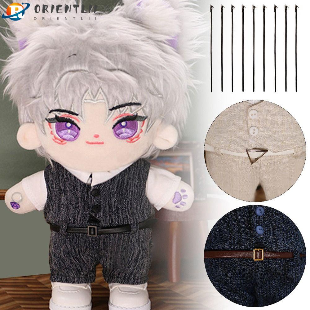 Set 2 Thắt Lưng 15cm / 20cm Bằng Cotton Dễ Thương Cho Búp Bê 20cm