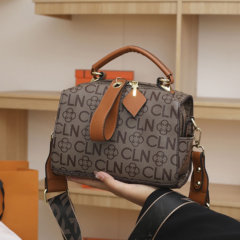 Ielgy Túi Đeo Chéo Hình Vuông Nhỏ Kẻ Sọc Caro Cao Cấp Đa Năng Thời Trang Thường Ngày Cho Nữ