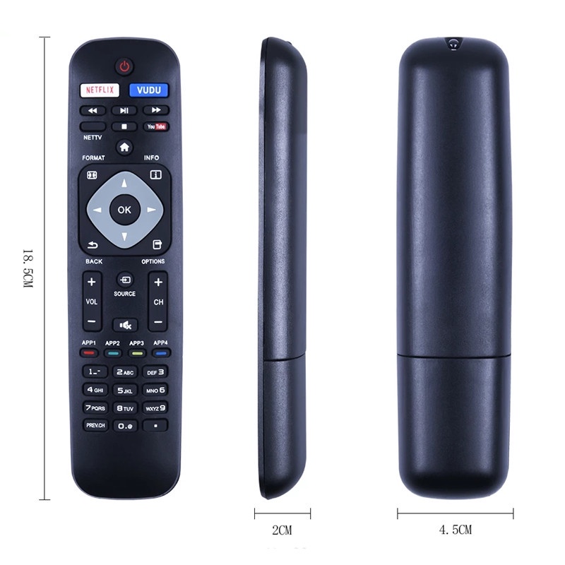 Điều Khiển Từ Xa Philips 4K Ultra HD Smart TV 32PFL4902 / F7 40PFL4901 / F7B 75PFL6601 / F7 50PFL5602 43PFL5602 NH500UW / 500Uw / 503Uw