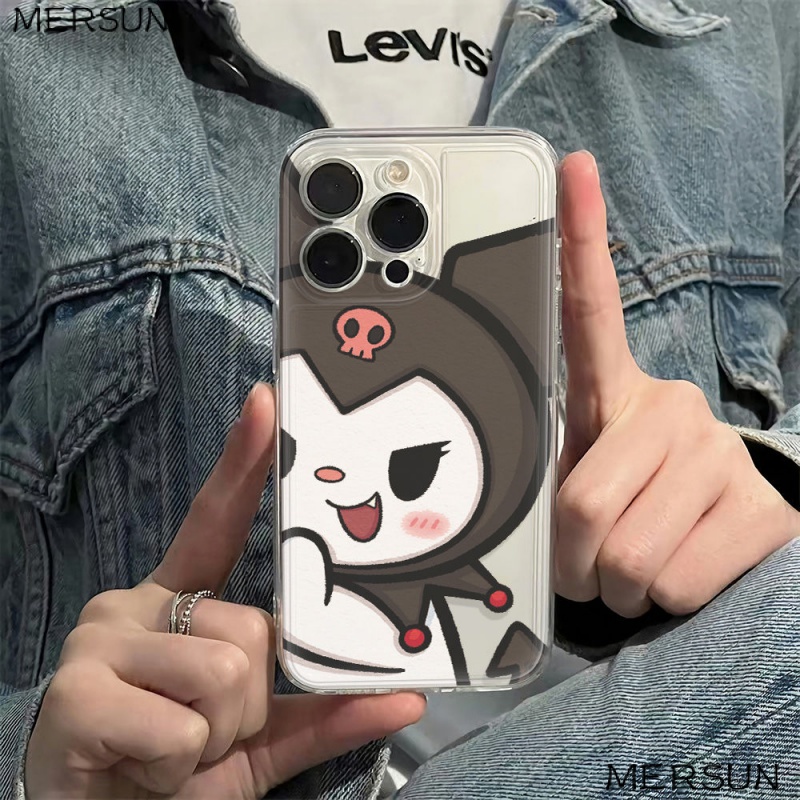 ✅Ốp Điện Thoại Mềm Chống Sốc 6In Style 1178 Apple plus 14pro max 13iPhone12 Kuromi VB2T