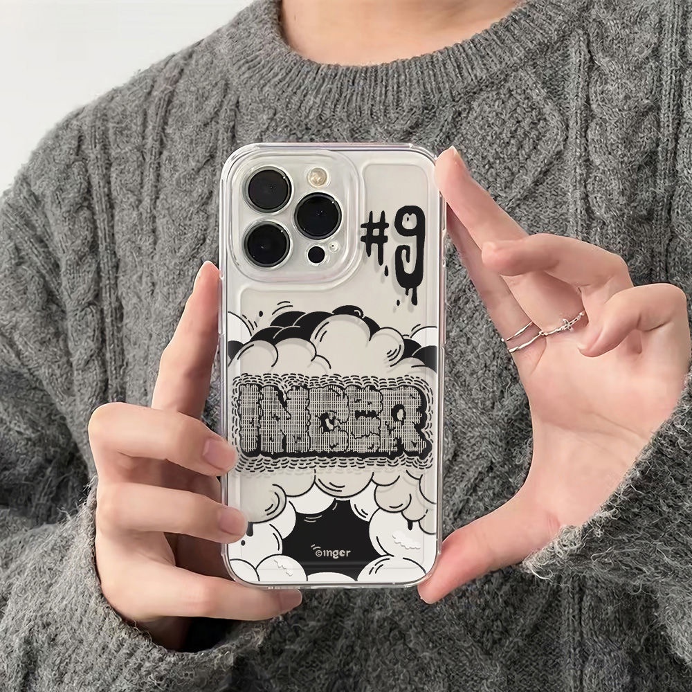 ✅Ốp Điện Thoại Dẻo In Chữ Tiếng Anh Đơn Giản Chống Sốc Cho Iphone 78 max14pro 1213 6In Plus 11 PYF8