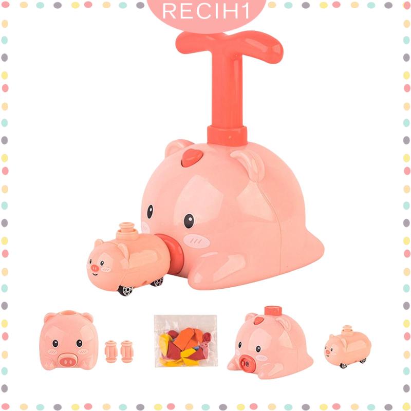 Máy Bơm Bong Bóng Hình Xe Hơi / Xe Hơi Kèm 6 Bong Bóng Vui Nhộn Dùng Làm Quà Tặng Sinh Nhật Cho Bé Trai Gái