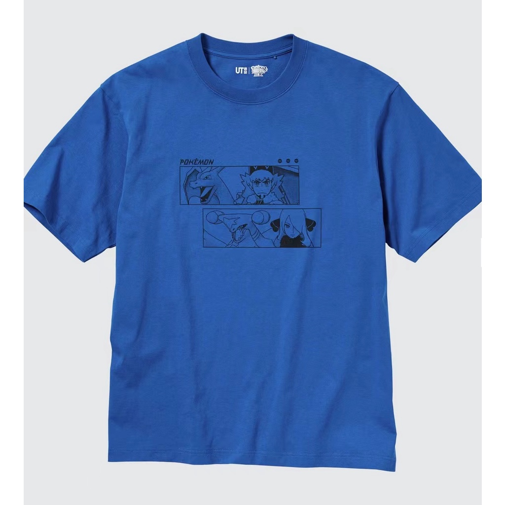 Áo Thun Uniqlo Tay Ngắn In Hoạ Tiết Pikachu Pokemon Dành Cho Nam Giới