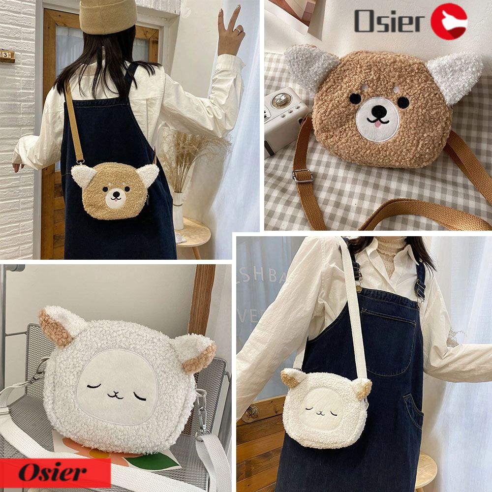 Túi Đeo Vai Cỡ Nhỏ Kiểu Hoạt Hình Nhồi Bông Dễ Thương 1