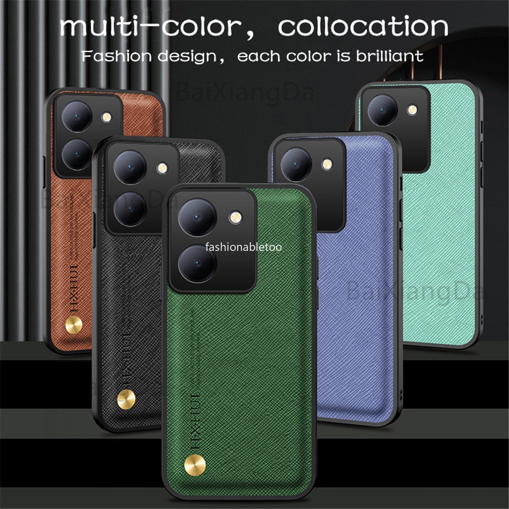 Ốp Điện Thoại Da PU Cho Vivo Y36 Y02A Y02s Y16 Y22s Y35 Y56 Y78 + Y 36 Y 02s Y 02T Y 16 Y 22s Y 35 4G 5G 2023