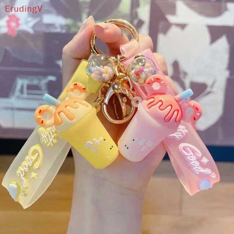 [ErudingV] Móc Khóa Trang Trí Túi Xách / Xe Hơi Hình Cây Kem Cá Tính Sáng Tạo Bán Chạy Cho Nữ [Mới]