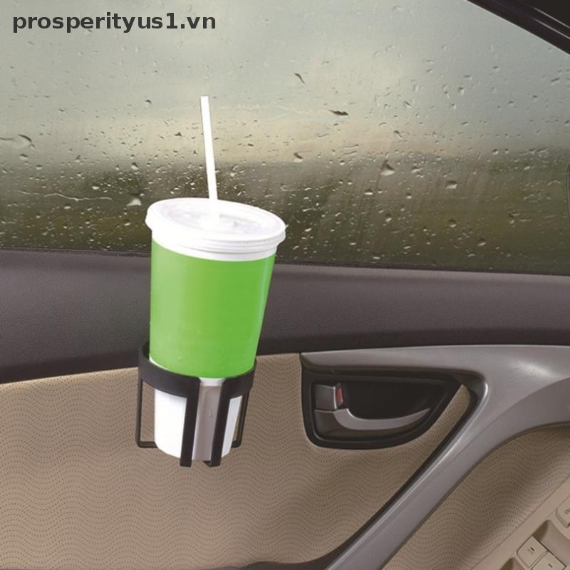 [prosperityus1] Giá Đỡ Cốc Nước / Đồ Uống Có Móc Treo Cửa Sổ Xe Hơi [VN]