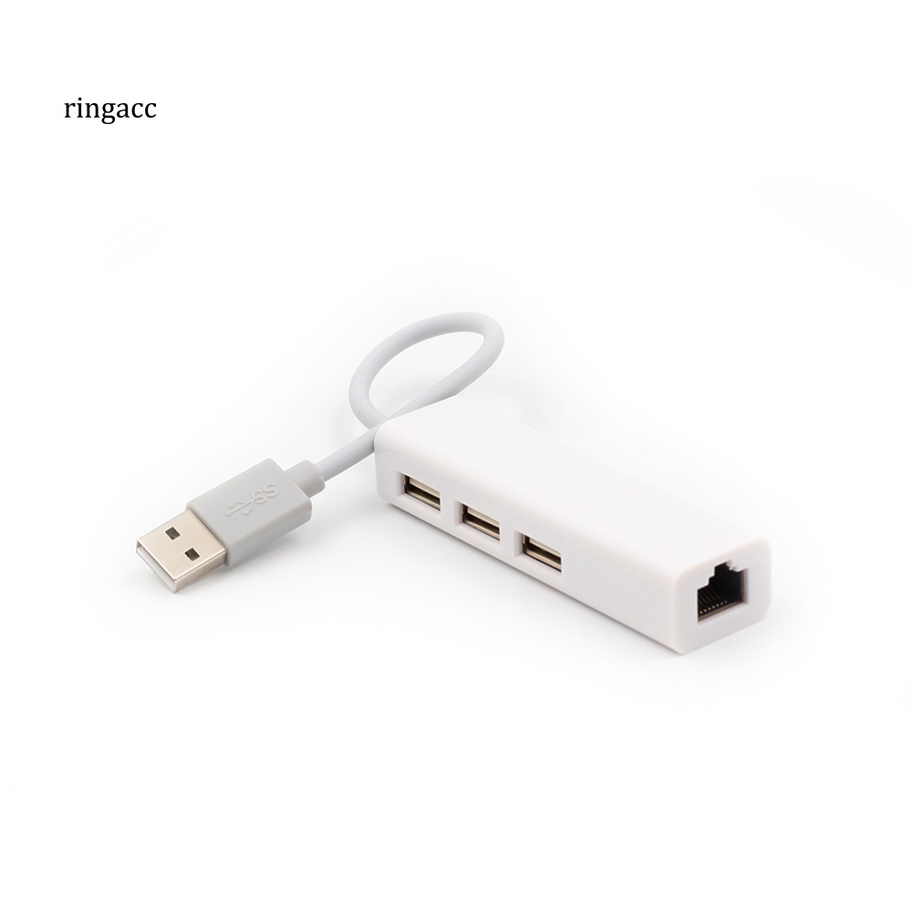 Bộ Chia Cổng USB / Type-C 3 Cổng USB2.0 RJ45 Lan Card