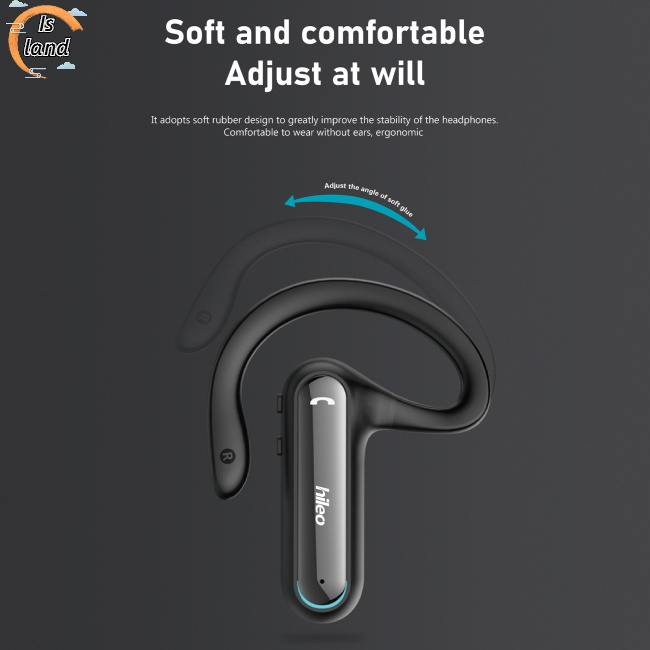 Tai Nghe Không Dây Hi90 Tws Bluetooth 5.0 Thiết Kế Móc Vành Tai Phong Cách Thể Thao