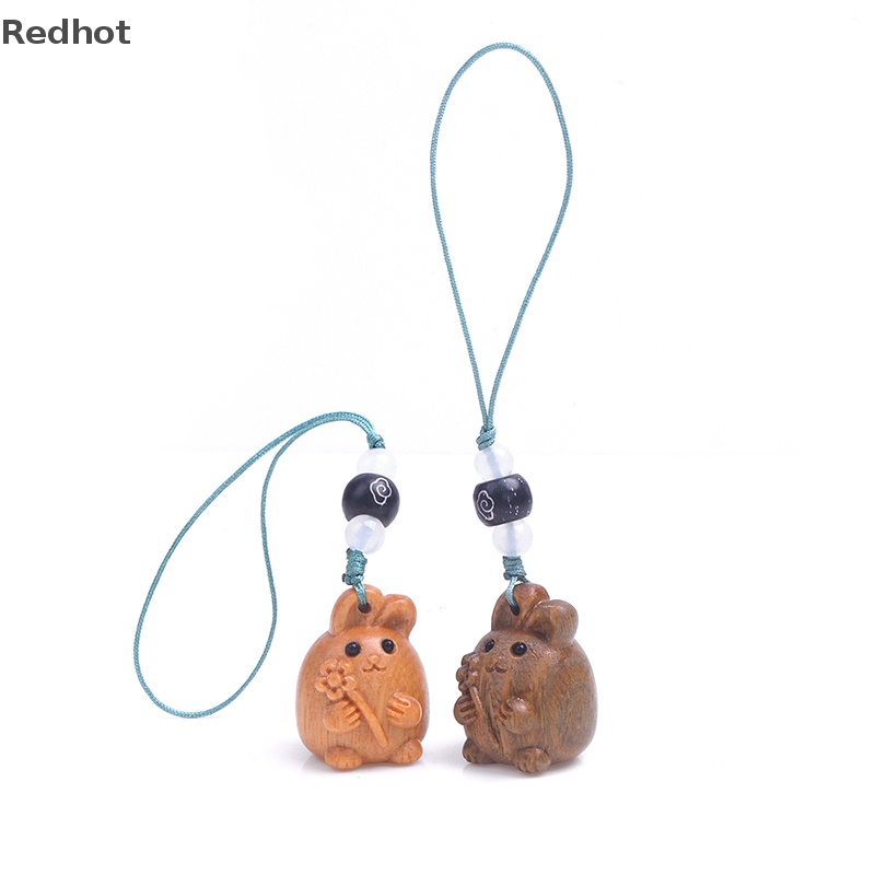 &lt; Redhot &gt; Dây Treo Điện Thoại Trang Trí Túi Xách Hình Thỏ Ba Chiều Dễ Thương