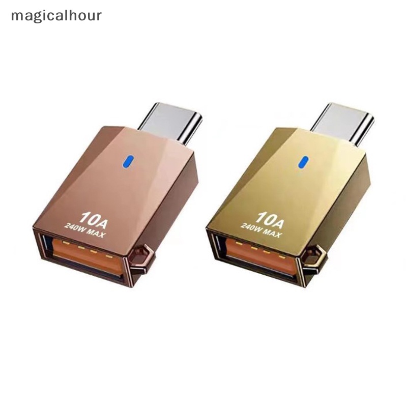 Đầu Đọc Thẻ Nhớ Chuyển Đổi 10A 240W MAX OTG Type-C Sang USB 3.0 Cho Laptop Mới
