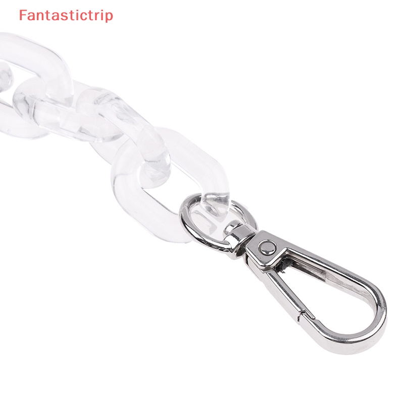 Phụ Kiện Dây Đeo Túi Xách Bằng Acrylic Màu Đen Sang Trọng Mới