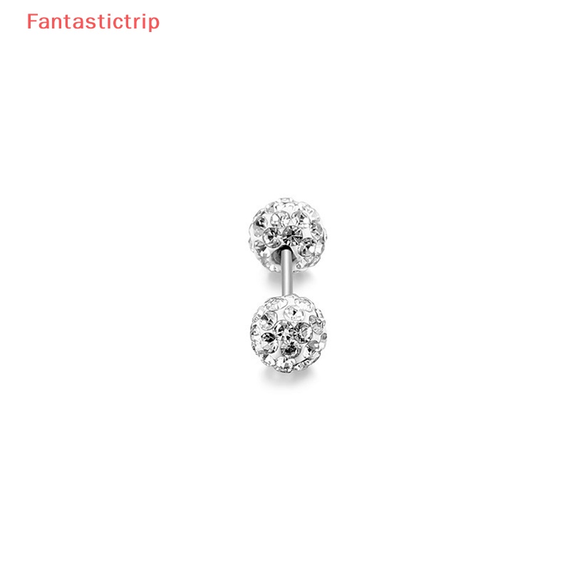 1 Khuyên Tai Bạc 925 Đính Đá Zircon Thời Trang Dành Cho Nữ