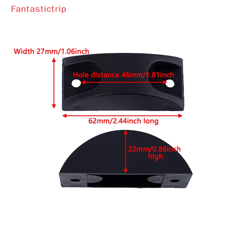 Set 2 Miếng Đệm Chân Chống Va Li Thay Thế Bằng Nhựa Mới