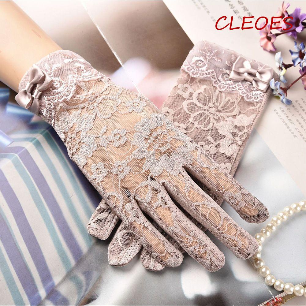 Găng Tay Ren Thêu Hoa Gợi Cảm Cho Nữ