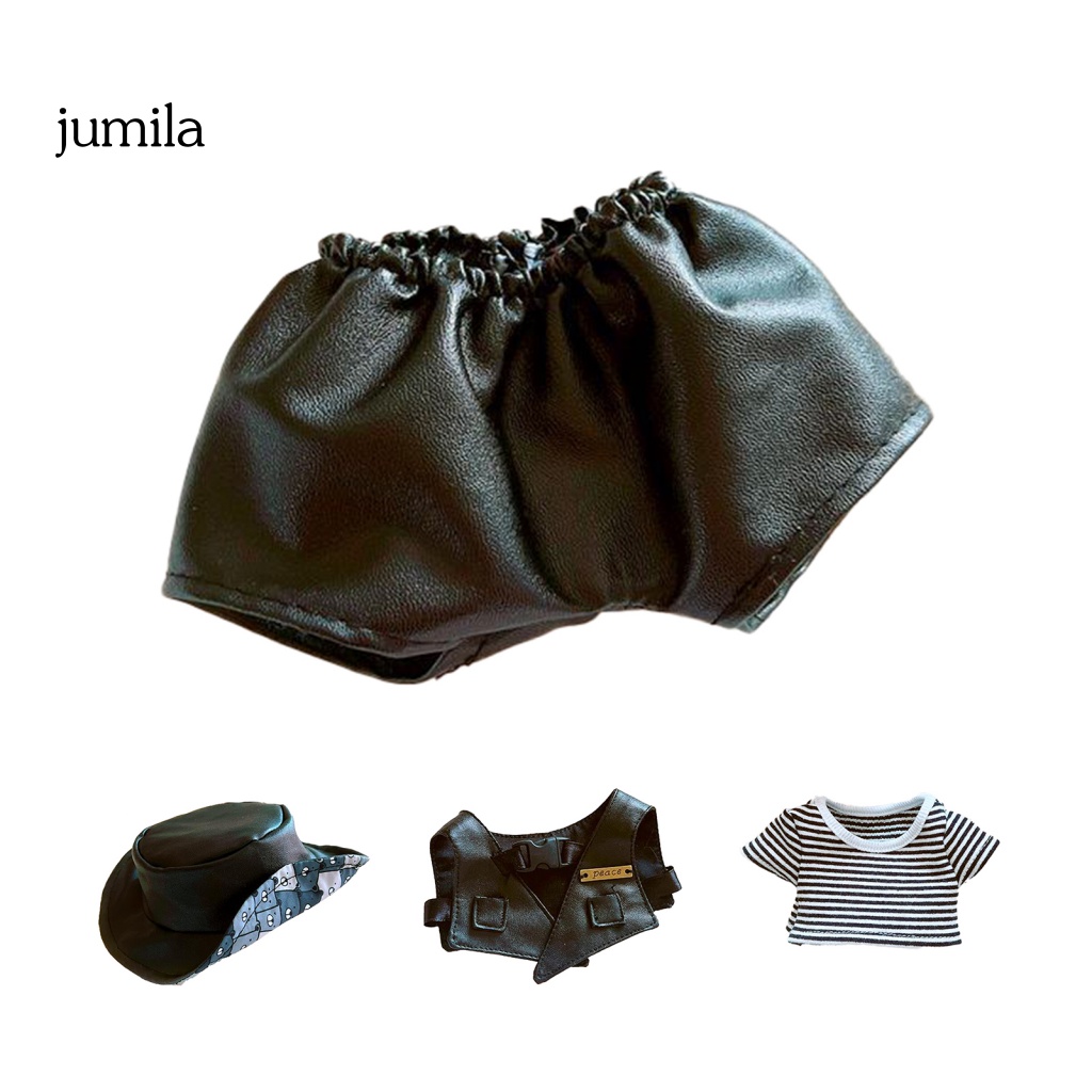 Bộ Áo Thun + Quần Dài 20cm Mềm Mại Dễ Thương Cho Búp Bê