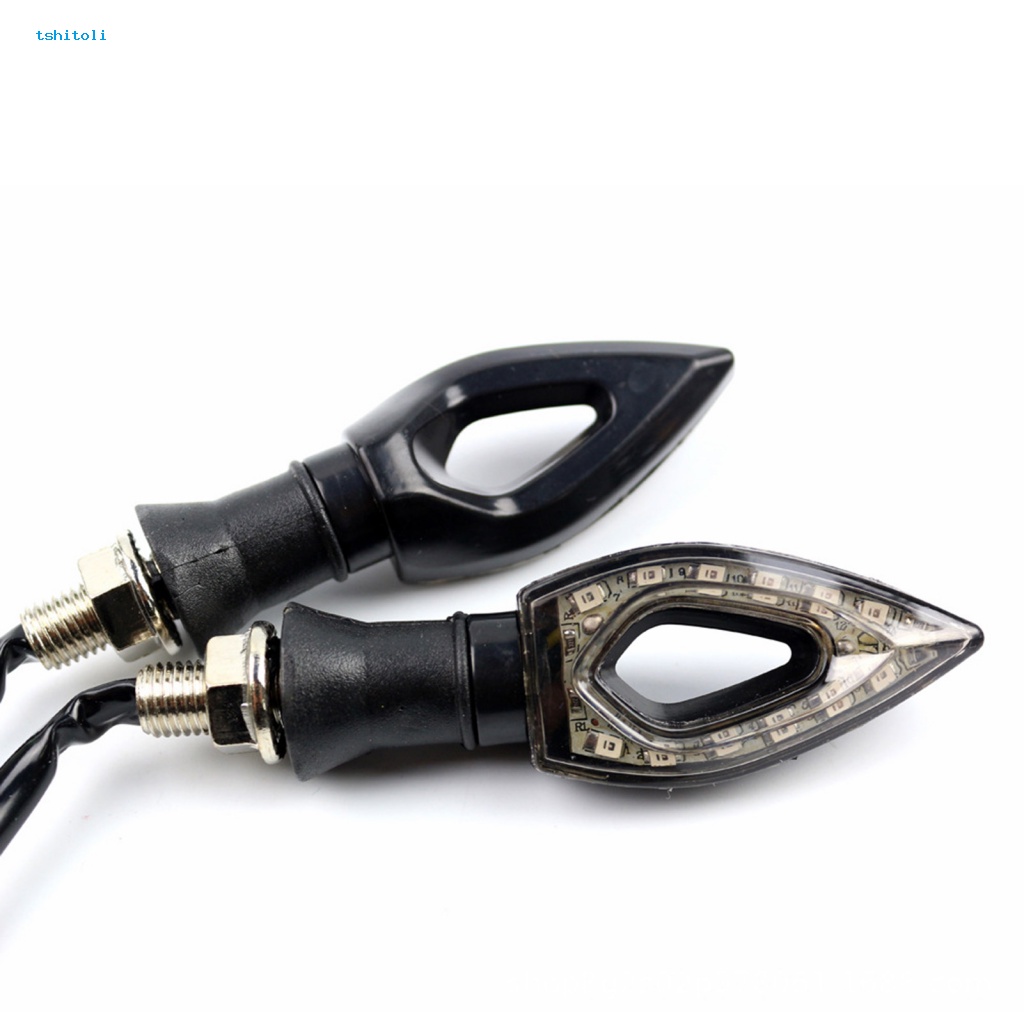 1 Cặp Đèn Tín Hiệu Xi Nhan Hình Trái Tim Cho Xe Máy