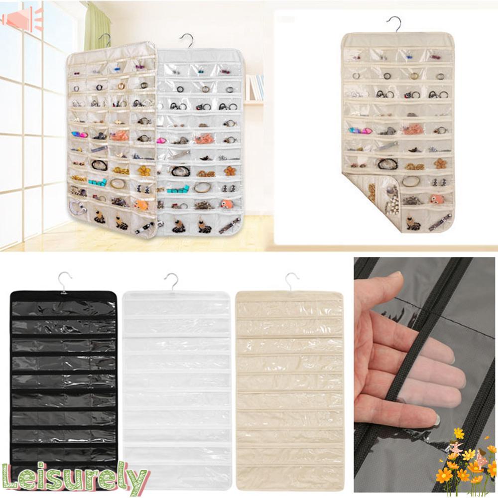 Túi Đựng Trang Sức Hai Mặt 80 Ngăn Tiện Lợi