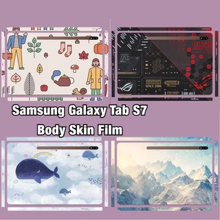 Miếng dán lưng máy tính bảng 36.6 / 41.3cm cho samsung galaxy tab s7 fe / s7 +