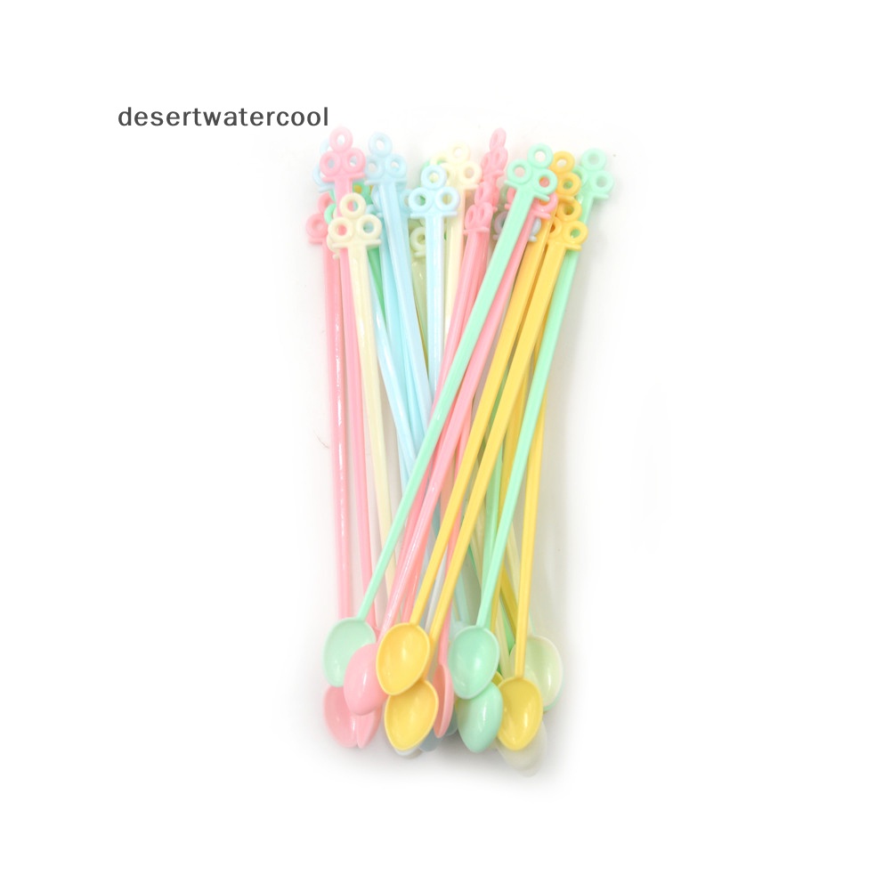 Set 30 Muỗng Nhựa Mini Dùng Một Lần Tiện Dụng