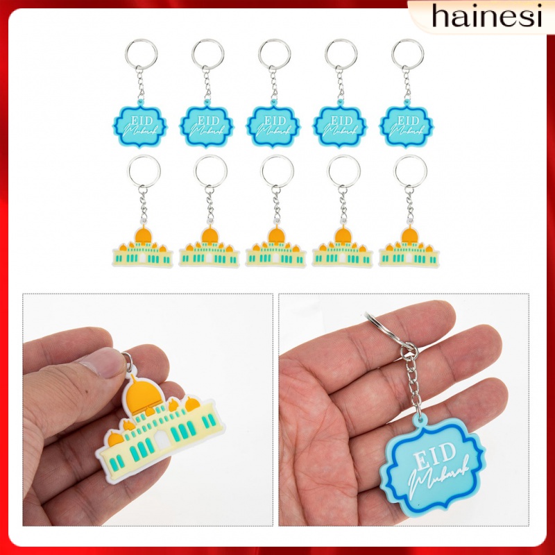 Set 10 Móc Khóa / Ví / Túi Xách Phong Cách Ramadan Độc Đáo