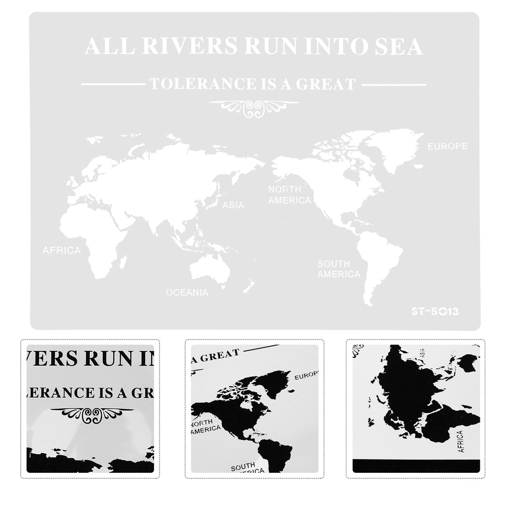 Khuôn Trang Trí Cà Phê Đa Năng Hình Hoa Xinh Xắn