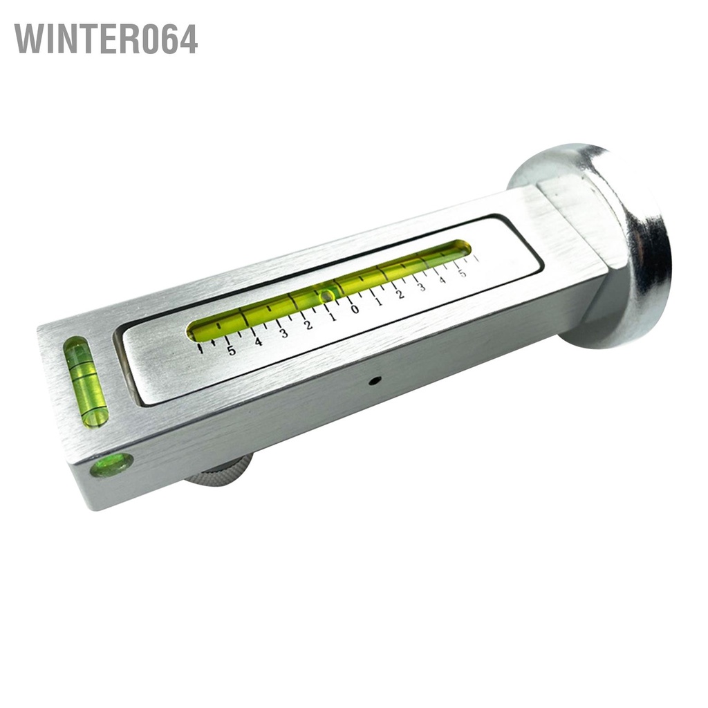 Winter064 Máy đo mức từ tính định vị 4 bánh xe Siêu hút khum Castor Công cụ căn chỉnh chính xác cao