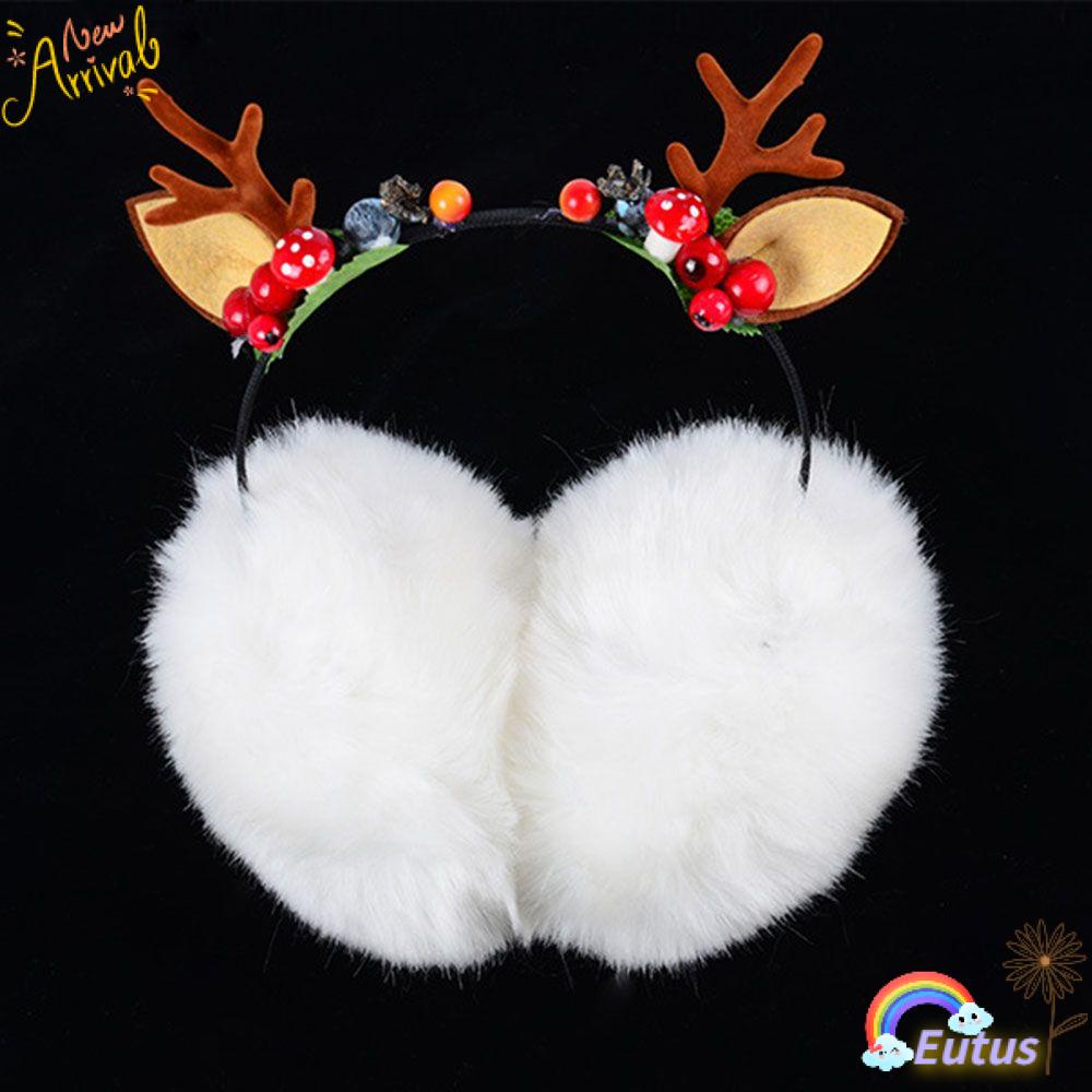 Chụp Tai Nhồi Bông Thoải Mái Phong Cách Giáng Sinh