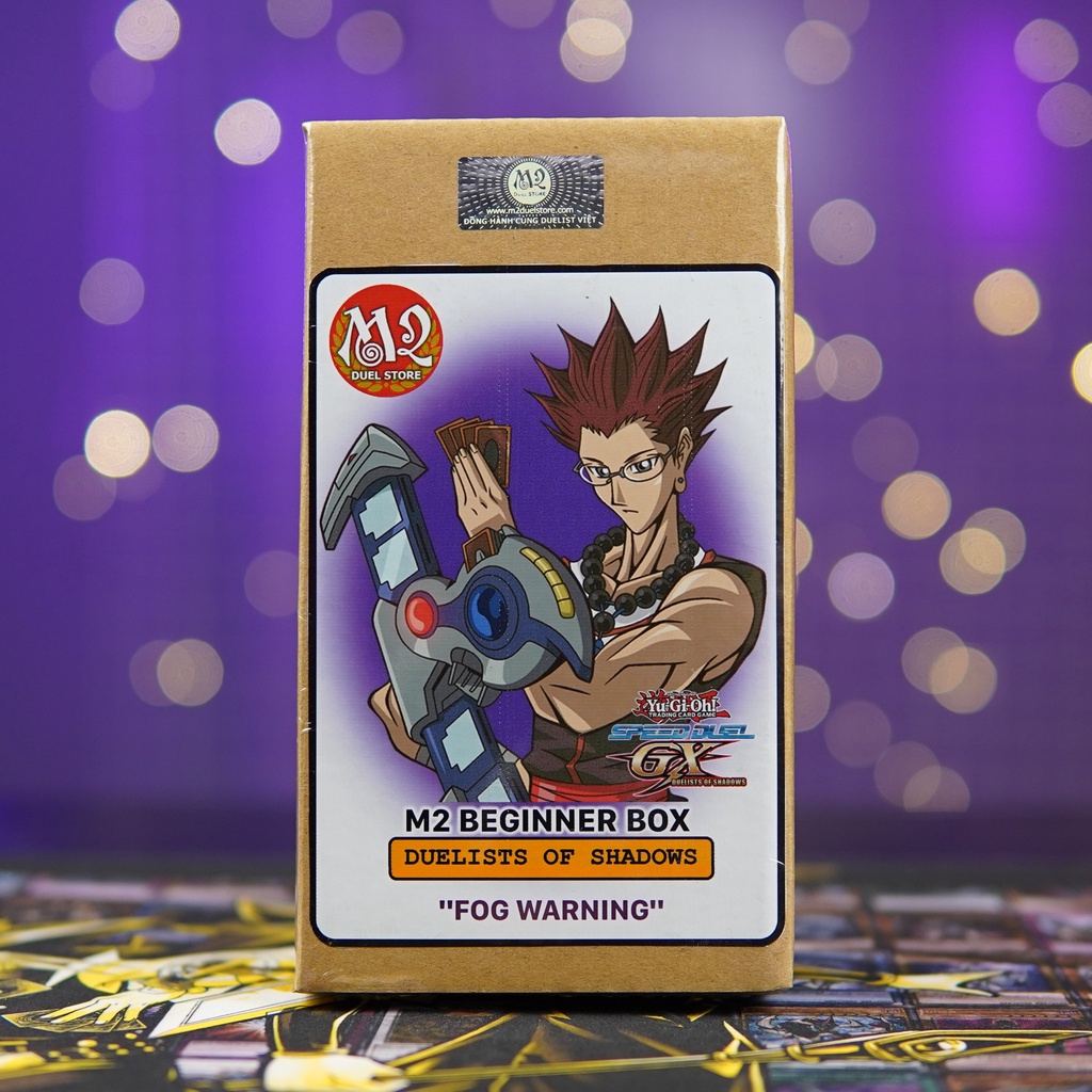 Hộp thẻ bài Yugioh M2 Beginner Box Adrian Gecko Fog Warning - Speed Duel GX SGX3