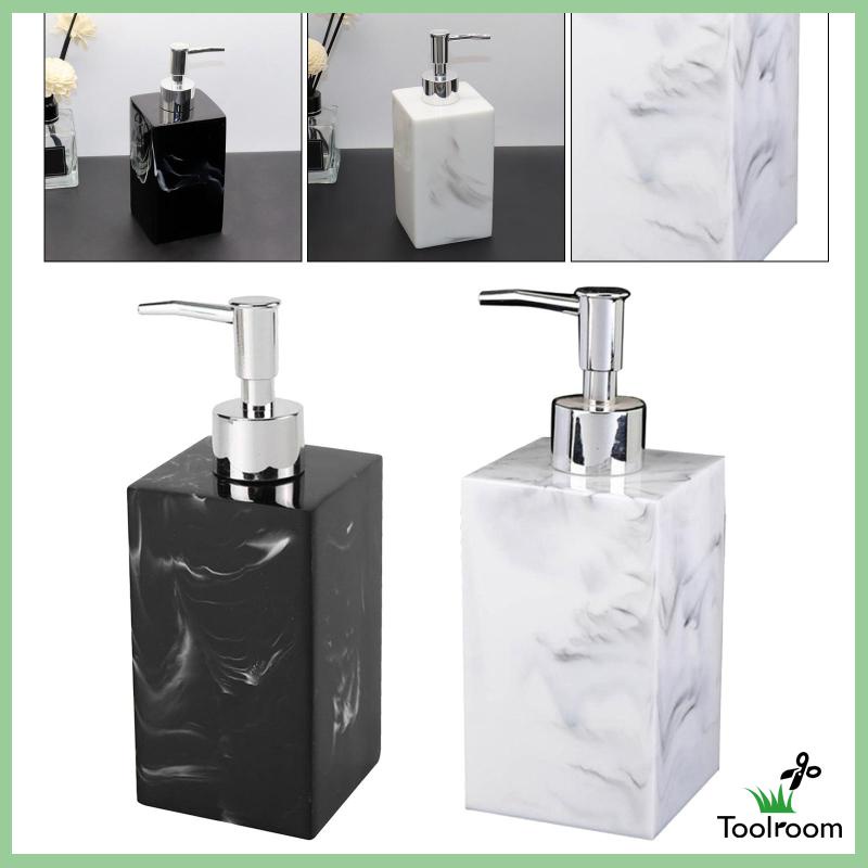 Bình Đựng Xà Phòng Dạng Nhấn Màu Đen Tiện Dụng Cho Nhà Tắm