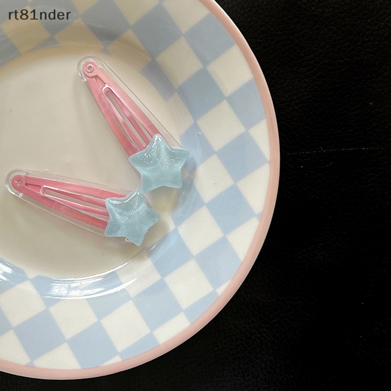 Kẹp Tóc Ngôi Sao Màu Kẹo Ngọt Ngào Dễ Thương Cho Nữ
