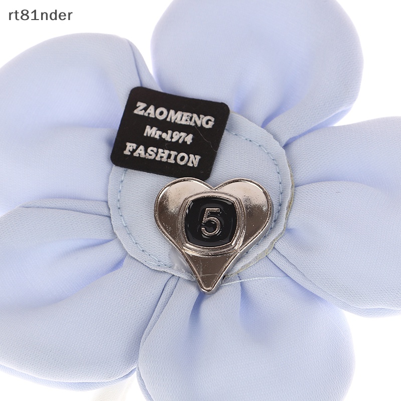 Rt Phụ Kiện Cài Áo Hình Hoa Năm Cánh Trái Tim Ba Chiều Dễ Thương Trang Trí Áo Sơ Mi Và Quần Áo DIY Cho Nữ