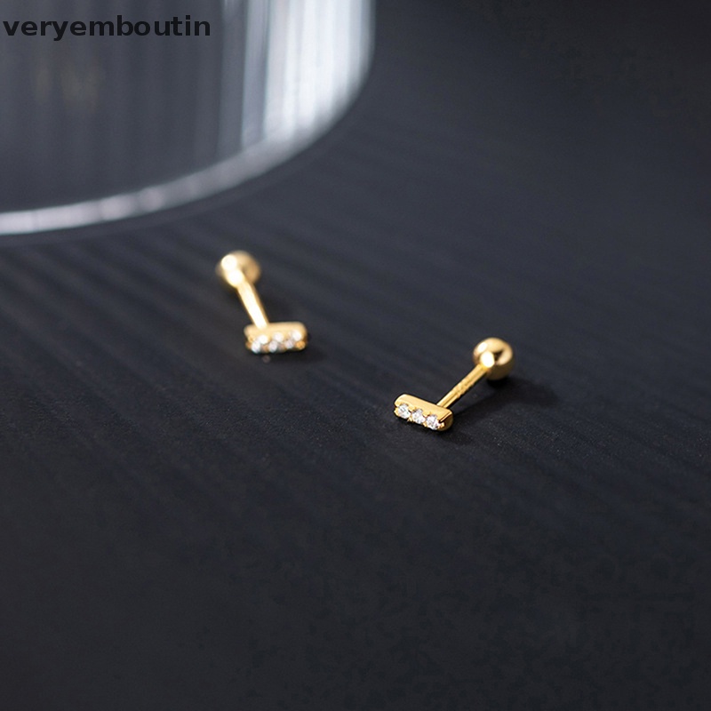 1 Đôi Khuyên Tai Dạng Xoắn Ốc Đơn Giản Cho Nữ