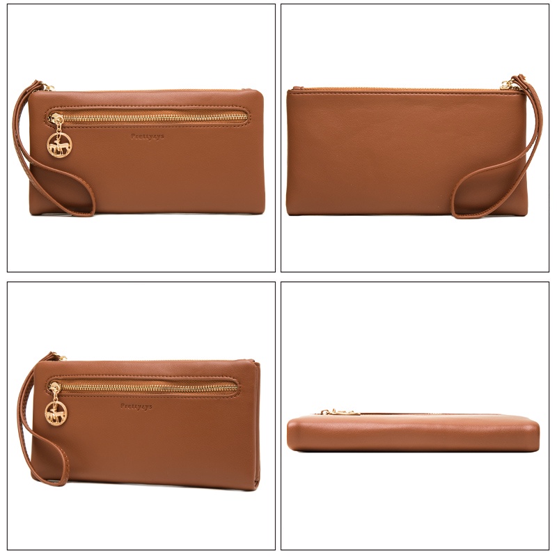 Ví Nữ Dài Da PU Thời Trang Mới