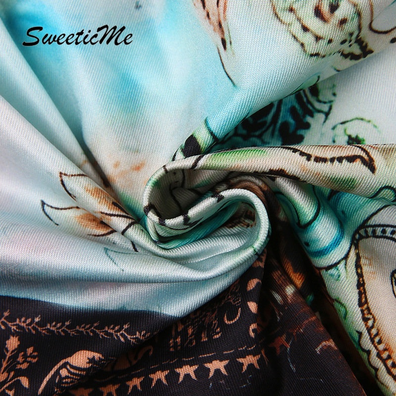 Áo Tank Top Hai Dây Cổ Chữ V Hở Lưng Dáng Ôm In Họa Tiết Thời Trang 2023 Cho Bạn Gái