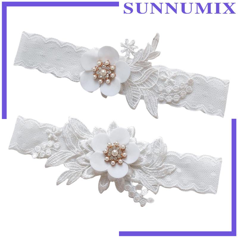 Set 2 Đai Nịt Bít Tất Ren Cho Cô Dâu / Sinh Nhật