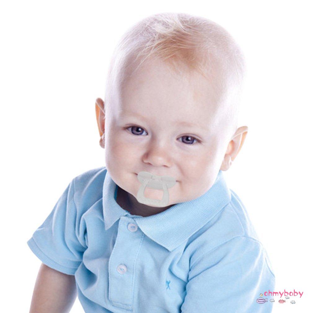 [Ready] Núm vú giả trong suốt an toàn cho bé mới biết đi Sootherer Care bằng silicon chống bụi Bpa Free [Z/14]