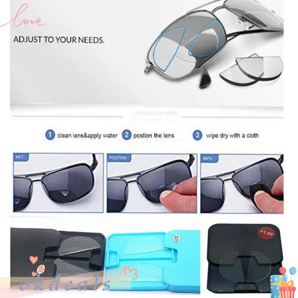 Okdeals Miếng Dán Thay Thế Cho Kính Bơi Chất Lượng Cao