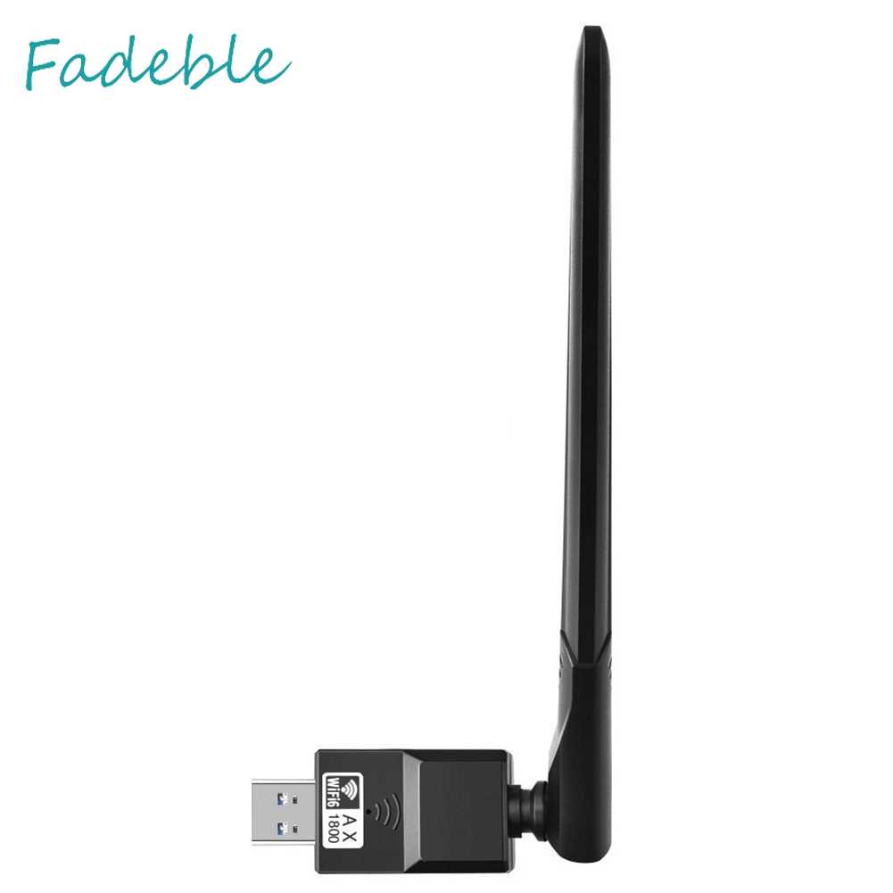 Bộ ChuyểN ĐổI WiFi6 6dBi Băng Tần KéP 5GHz 2.4GHz, Thẻ MạNg WiFi6