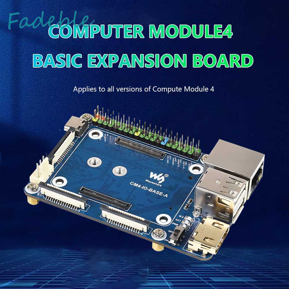 Bản Mạch Mở Rộng Mini Loại A IO USB IO Dành Cho Mô-Đun Raspberry Pi Compute 4