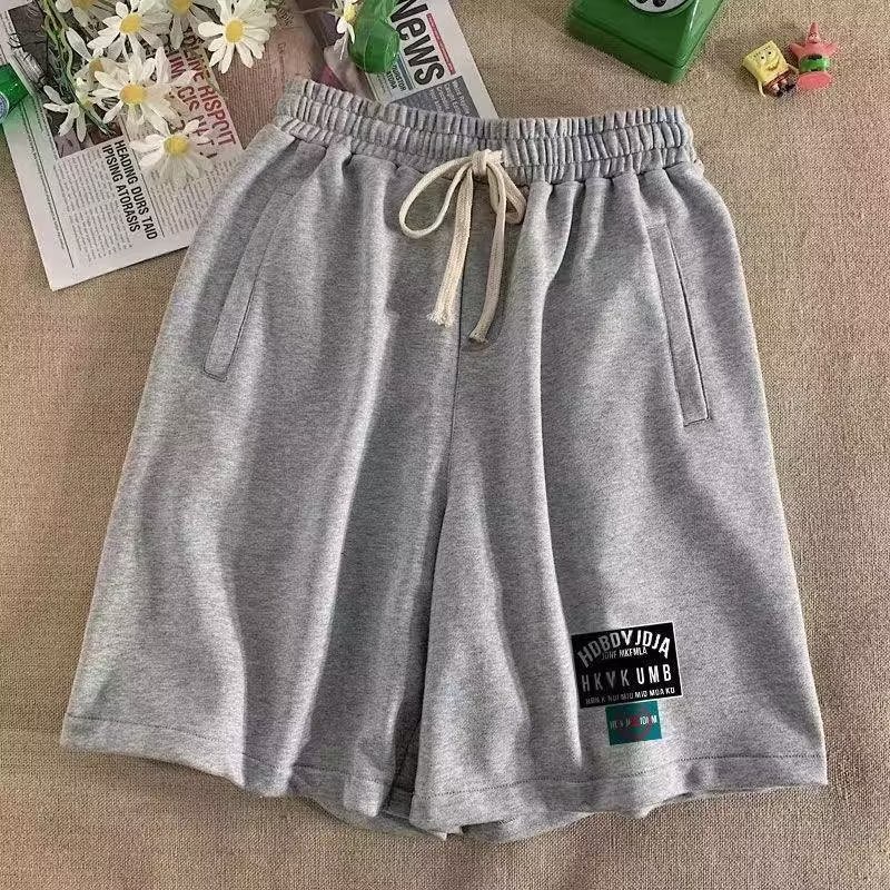 Quần Short Thể Thao Bóng Rổ Vải Cotton Dáng Rộng Kiểu Retro Nhật Bản Thời Trang Mùa Hè Cho Nam
