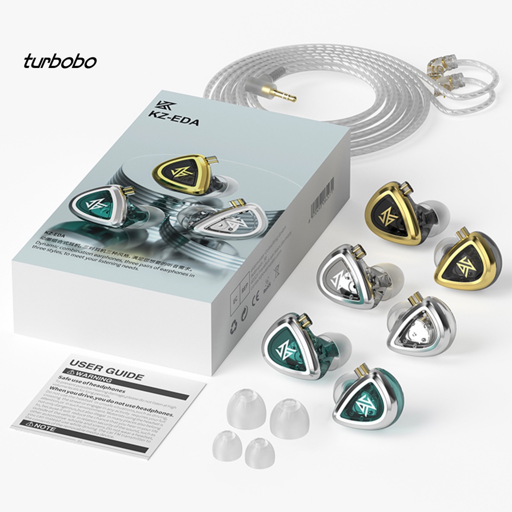 Tai Nghe Nhét Tai Có Dây Âm Thanh HiFi KZ-EDA Thông Dụng Tháo Rời Được Cho Điện Thoại