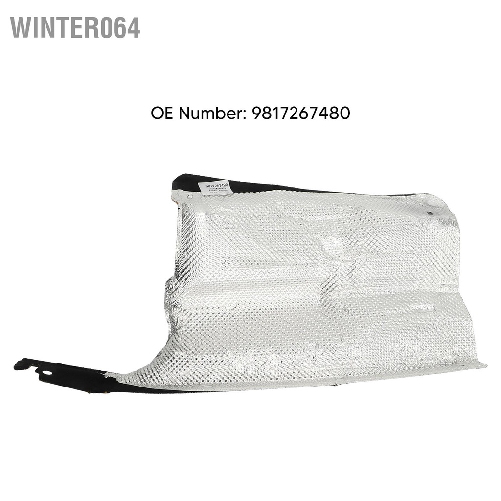 Winter064 Tấm cách âm tường phía trước Mat 9817267480 chống mài mòn Thay thế cho Citroen C4