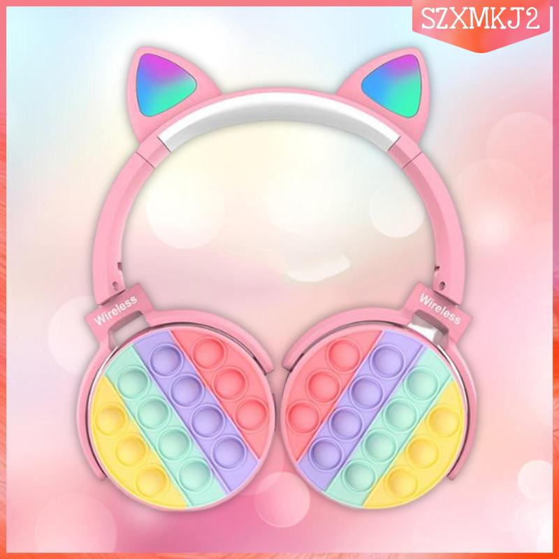 Tai Nghe Chụp Tai Thiết Kế Thoải Mái Dễ Thương Cho PC Zxmkj2