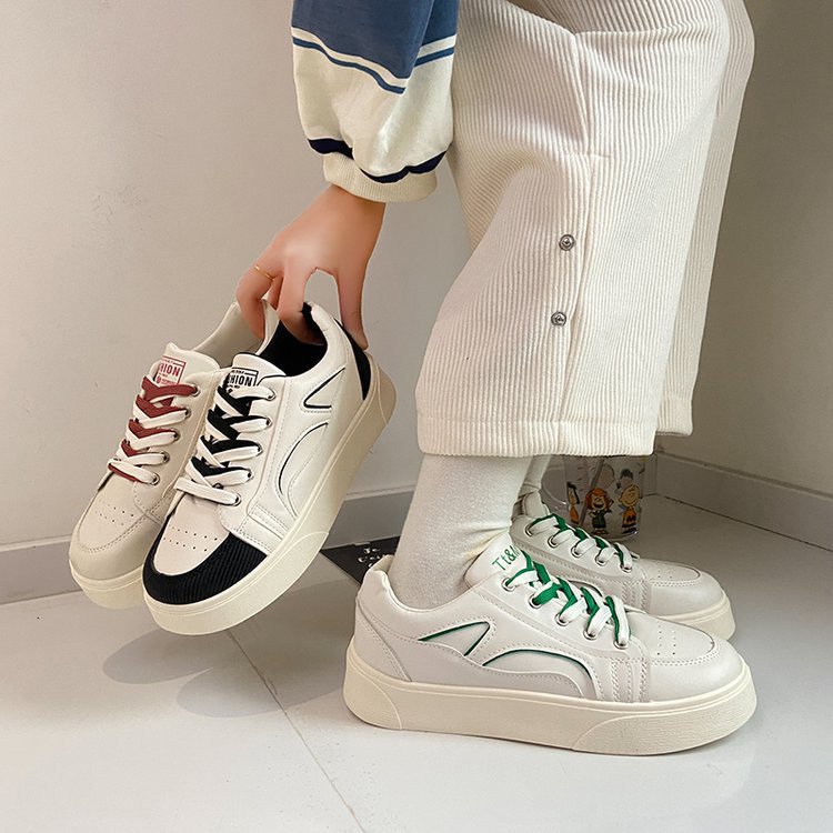 Mới Giày Thể Thao Đế Dày Thời Trang Hàn Cho Nữ