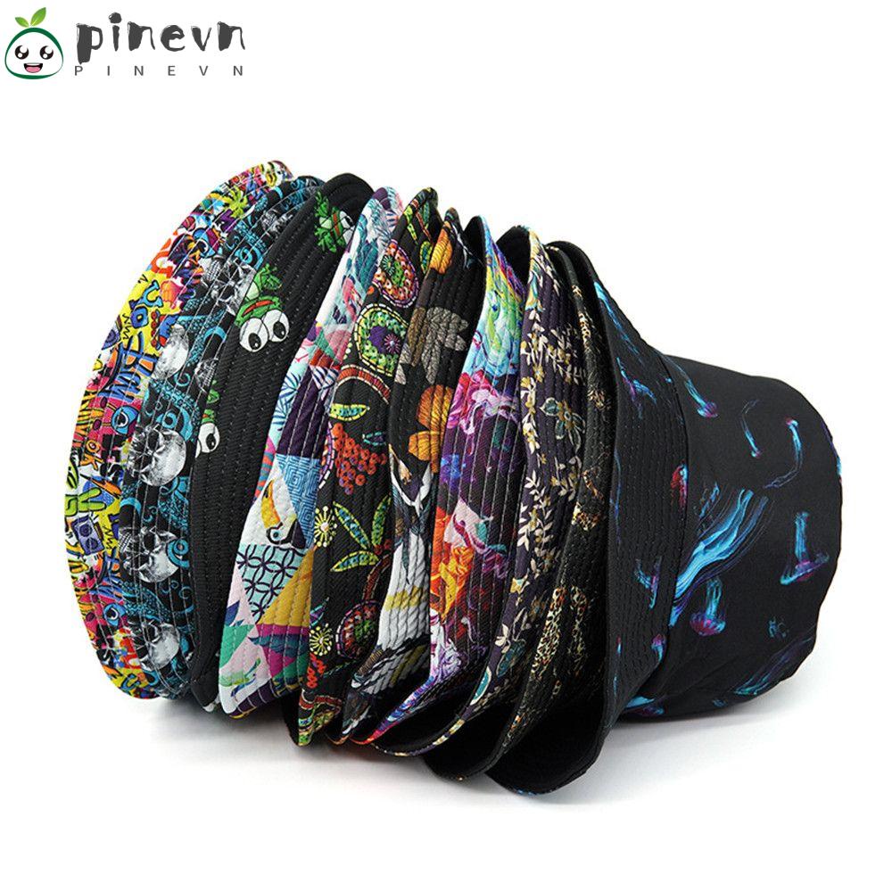 Mũ Bucket Thể Thao Chống Nắng In Họa Tiết Graffiti Thời Trang Mùa Hè Cho Bé Trai Và Gái