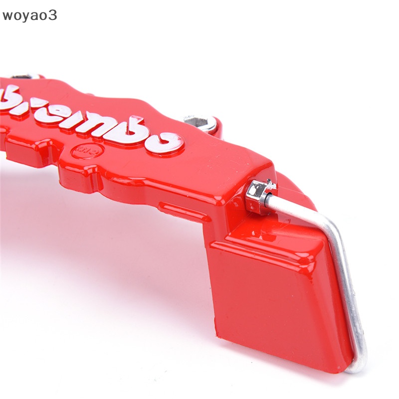 Set 2 Ốp Kẹp Phanh Trước / Sau Bằng ABS Chuyên Dụng Cho Xe Hơi woyao3