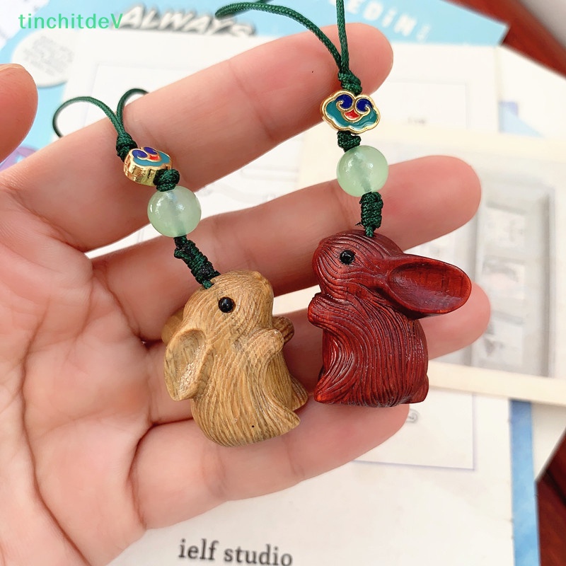 [TinchitdeV] Móc Khóa Điện Thoại / Túi Xách Hình Thỏ Sandal Màu Đỏ