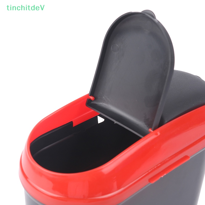 Thùng Rác Dạng Nhấn Hình Vuông Màu Đen Chống Bụi Cho Xe Hơi