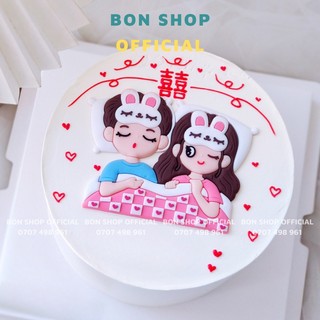 Topper Silicone Cặp Đôi Tình Yêu
